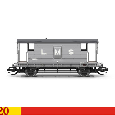 Hornby TT:120 LMS Brake Van 730176