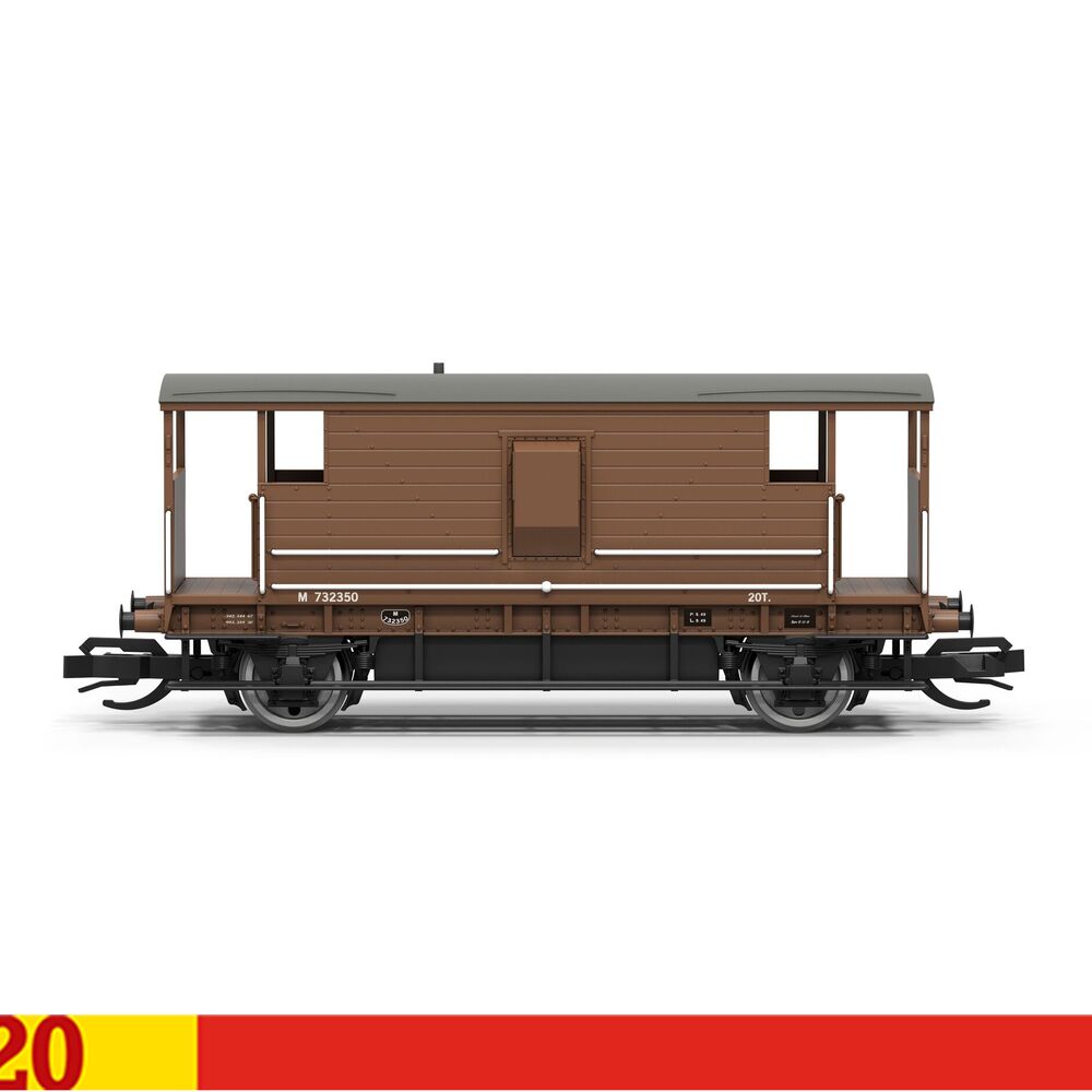 Hornby TT:120 BR Brake Van 732350