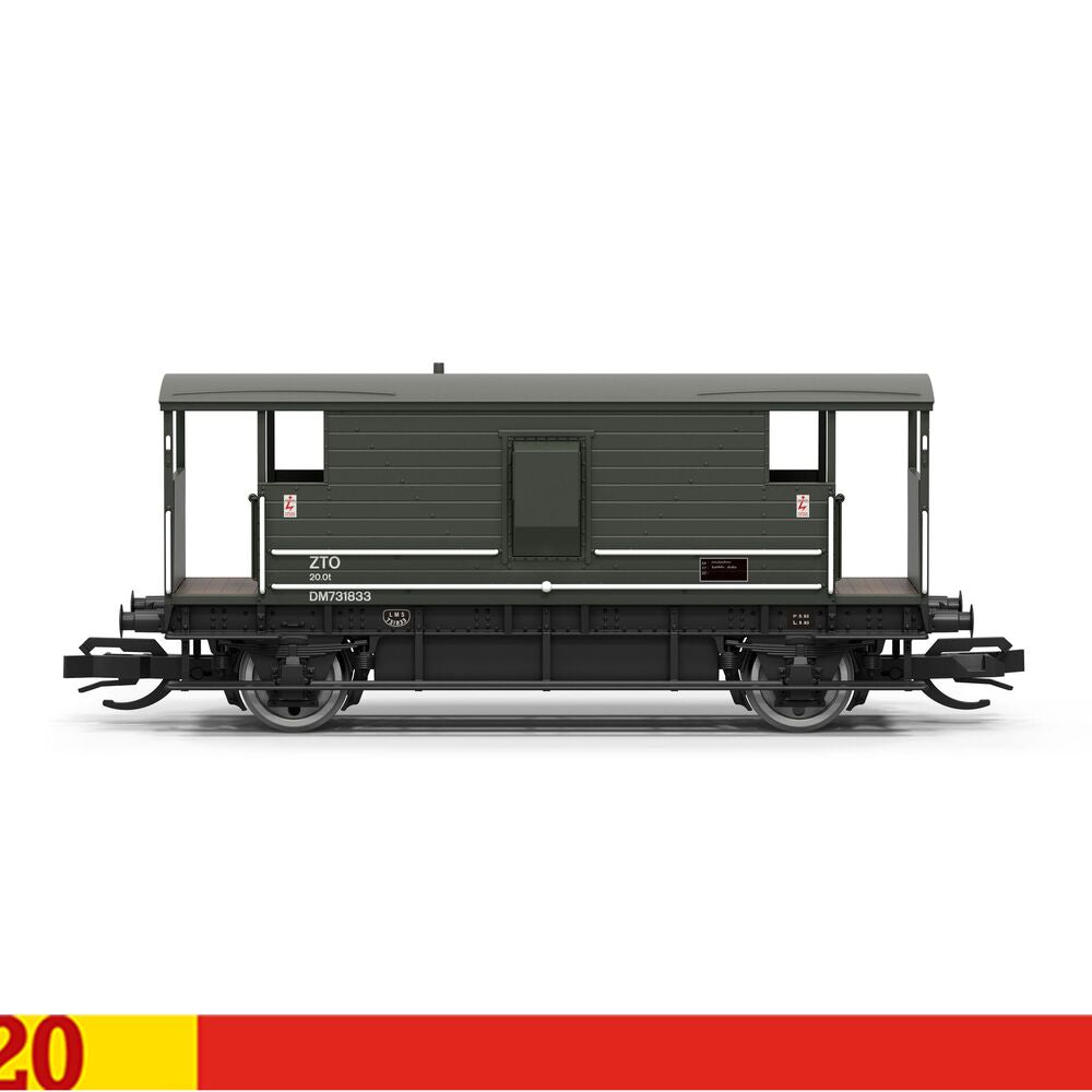 Hornby TT:120 BR Brake Van 731833