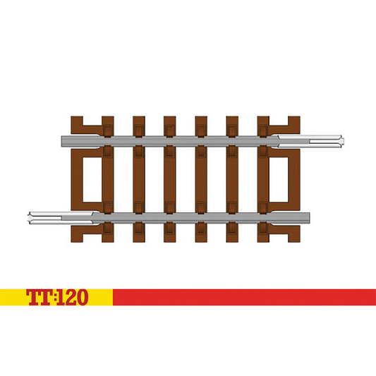 Hornby TT:120 Quarter Straight Track 41.5mm TT8011