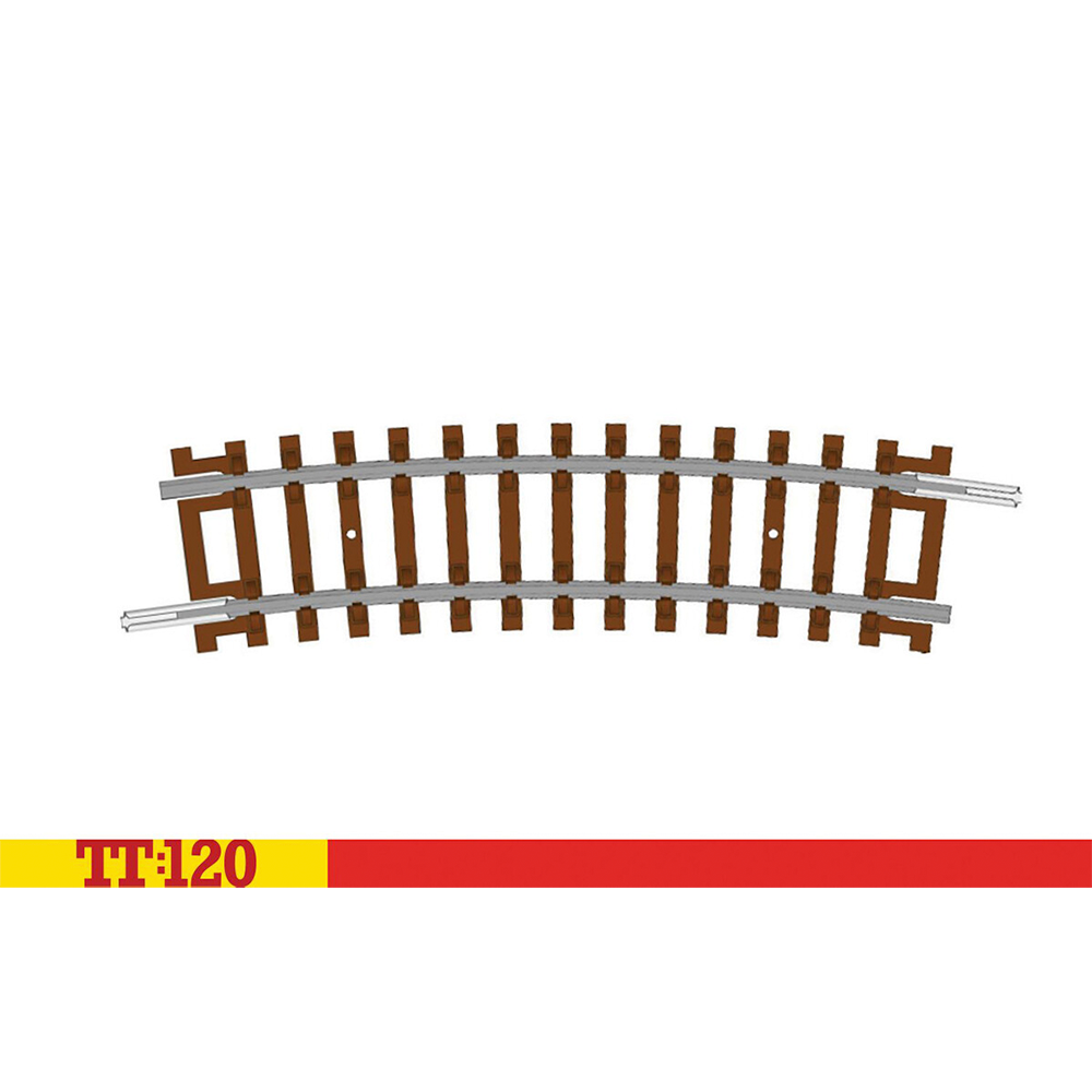 Hornby TT:120 Half Curve - 2nd Radius 15° 310mm TT8015