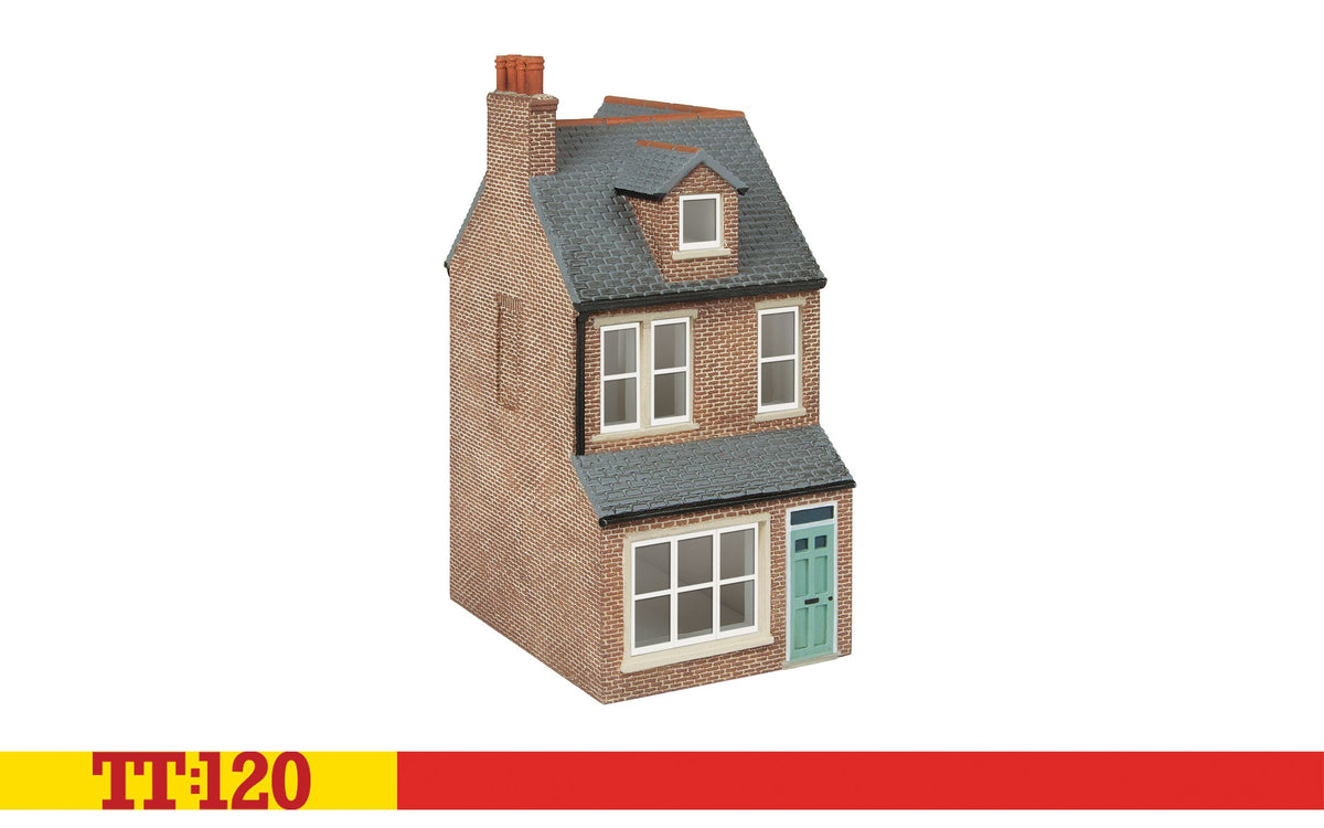 Hornby TT:120 TT9044 Terrace House Middle Right  - Red Brick
