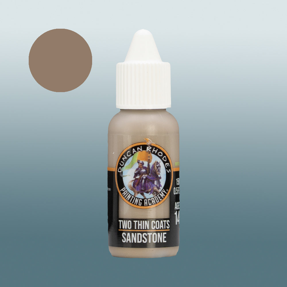 Two Thin Coats Sandstone Midtone 15ml Acrylic Paint 10038
