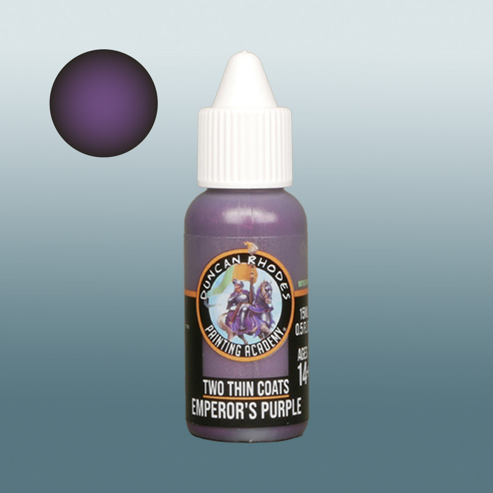 Two Thin Coats Emperor's Purple Metallic 15ml Acrylic Paint 10166