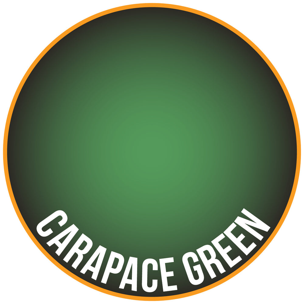 Two Thin Coats Carapace Green Metallic 15ml Acrylic Paint 10167