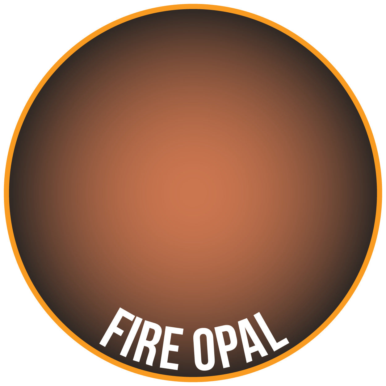 Two Thin Coats Fire Opal Metallic 15ml Acrylic Paint 10168