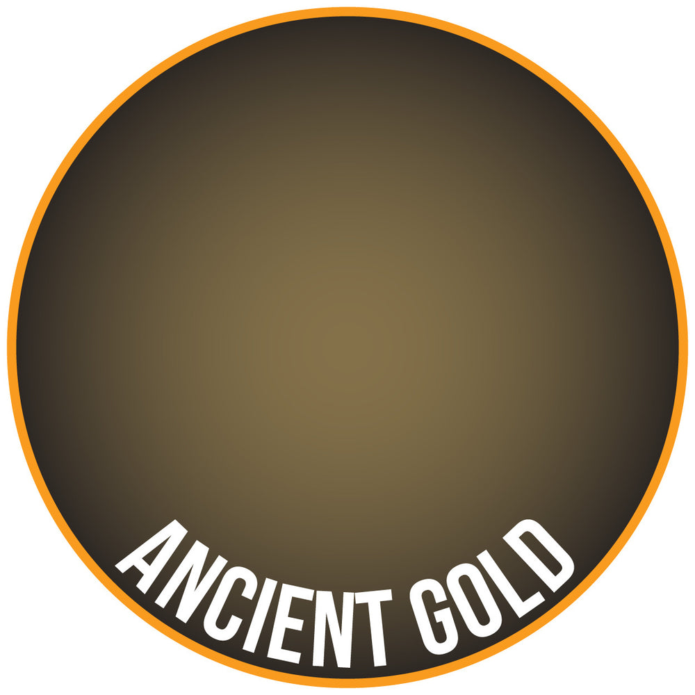 Two Thin Coats Ancient Gold Metallic 15ml Acrylic Paint 10169