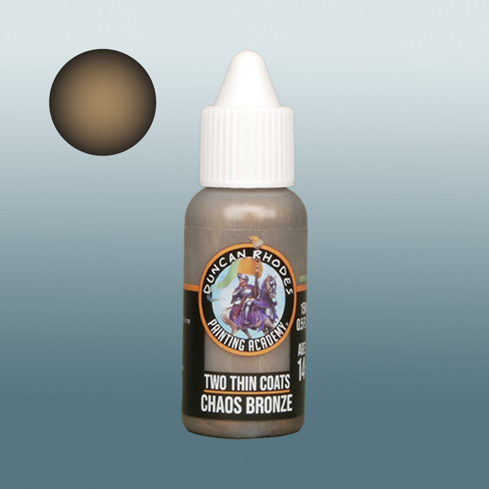 Two Thin Coats Chaos Bronze Metallic 15ml Acrylic Paint 10171