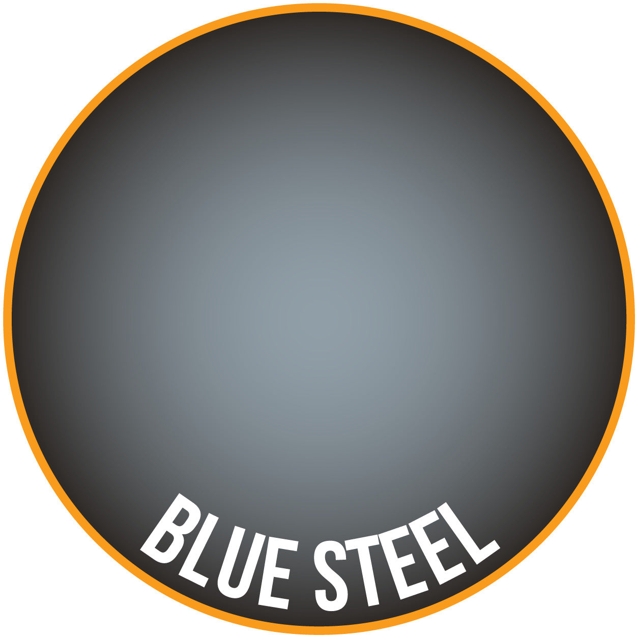 Two Thin Coats Blue Steel Metallic 15ml Acrylic Paint 10172