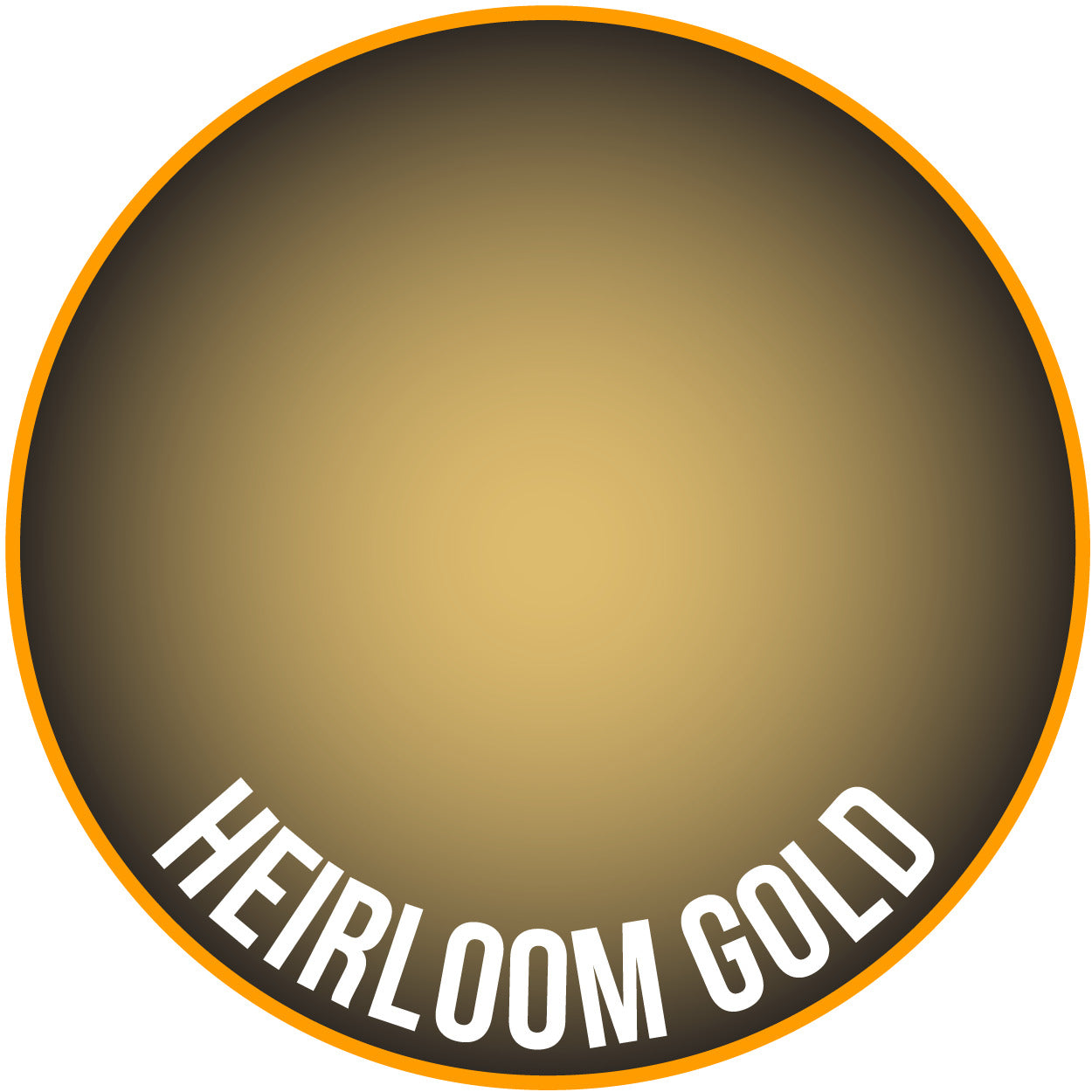Two Thin Coats Heirloom Gold Metallic 15ml Acrylic Paint 10173
