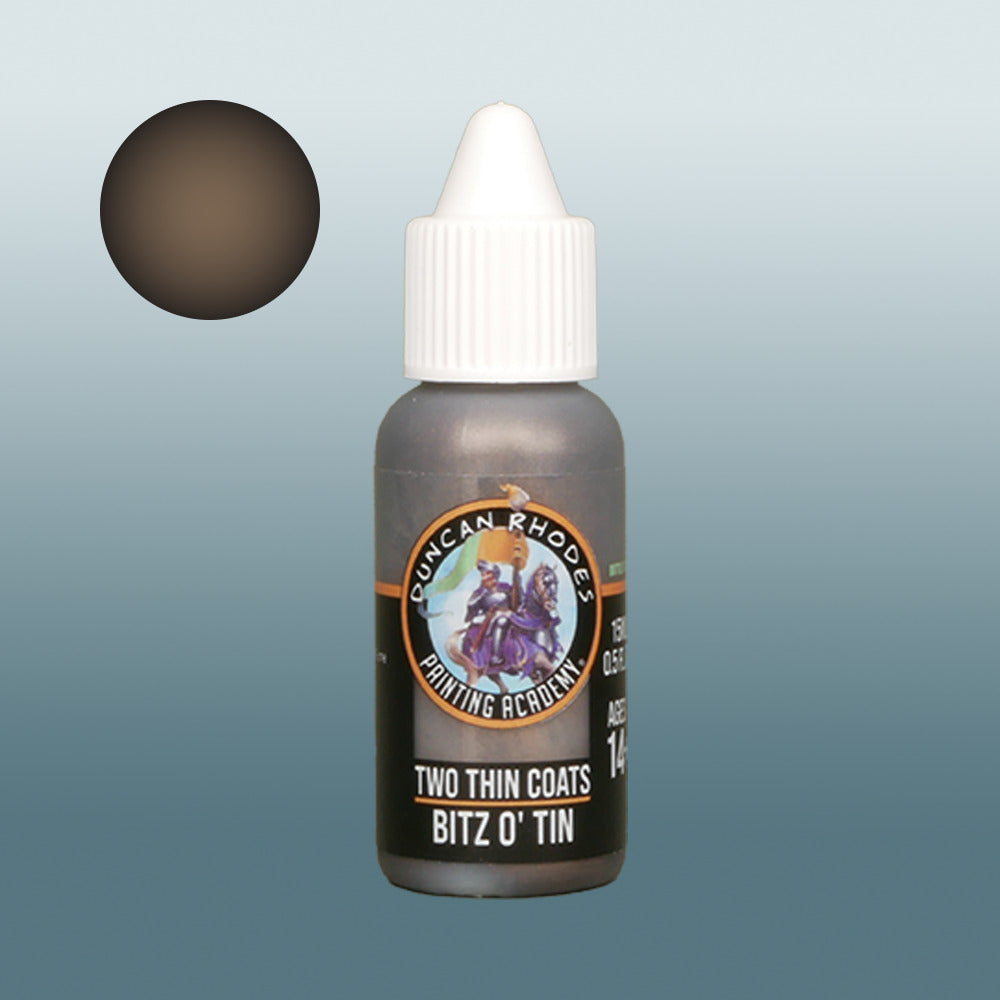 Two Thin Coats Bitz O' Tin Metallic 15ml Acrylic Paint 10174