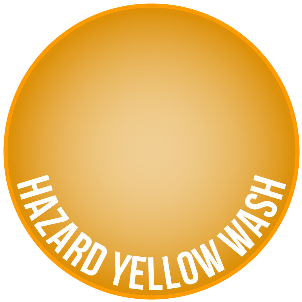 Two Thin Coats Hazard Yellow Wash 15ml Acrylic Paint 10176