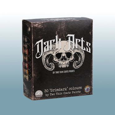 Two Thin Coats DARK ARTS Acrylic Paint Set 30x 15ml 35001