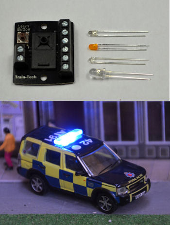 Train Tech Lighting Effect - Flashing N/HO/OO Gauge TTLFX7