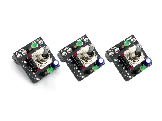 Train Tech Point Motor Switch for 2 Wire Point Motors (3)  PMS2-3