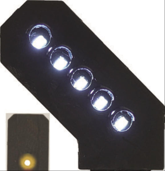 Train Tech Signal Kit (LH Feather) - 3 or 4 Multi Aspect HO/OO Gauge TTSK9L