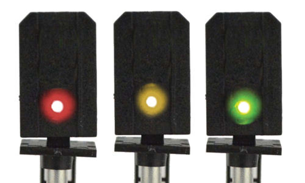 Train Tech Sensor Signal (RH Feather) - Multi 3 Aspect HO/OO Gauge TTSS9R