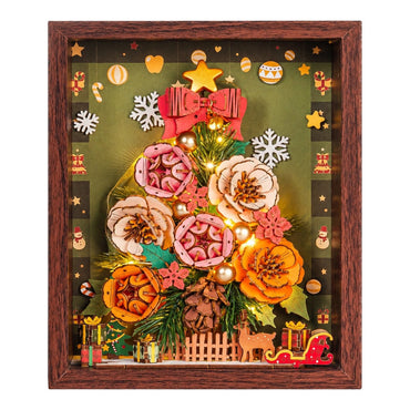 Rowood Everglow Christmas Tree Wooden 3D Puzzle TW05H