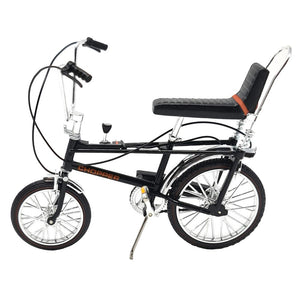 Toyway Chopper Mk1 Bicycle - Black 1:12 Diecast Model TW41601