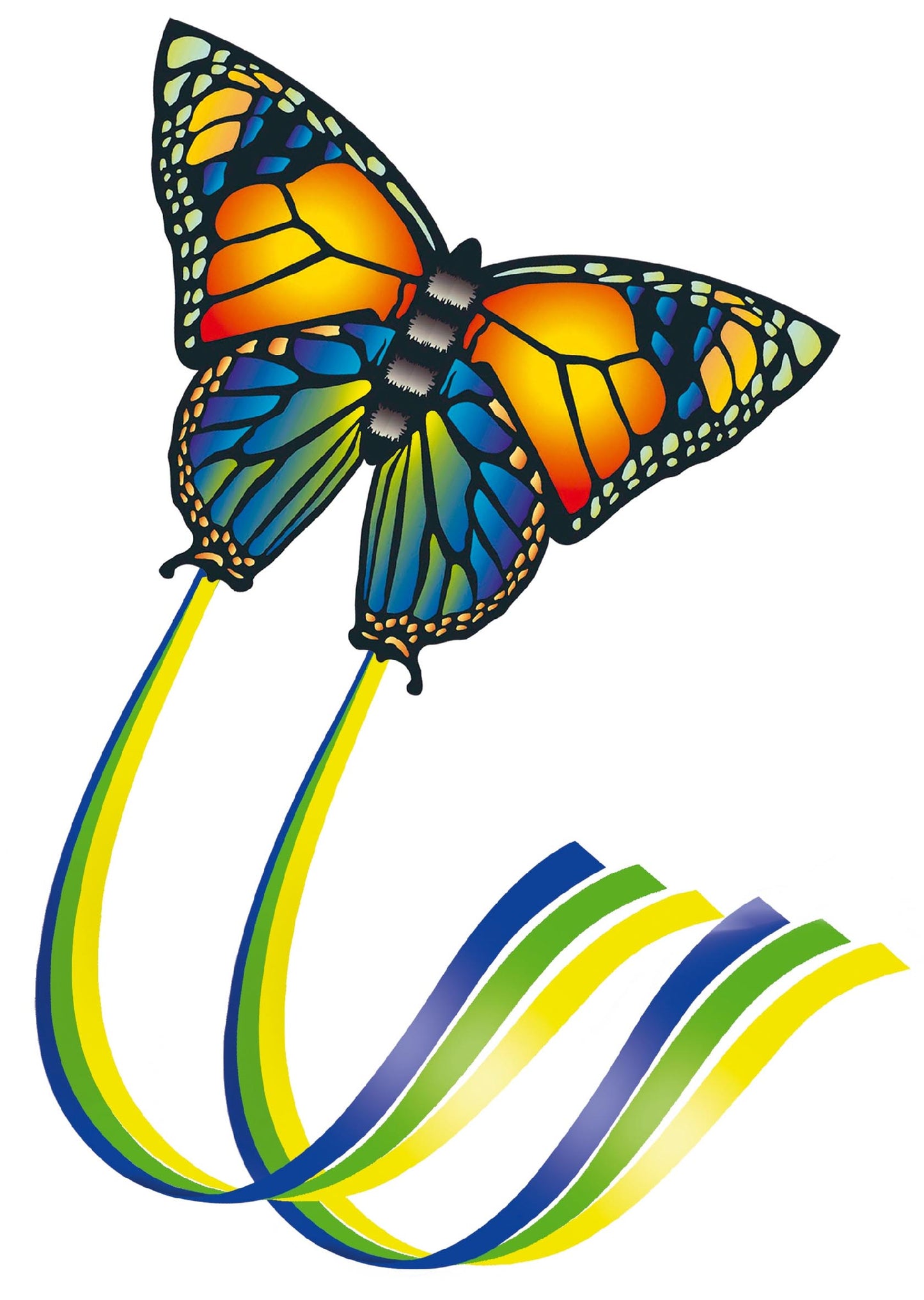 Gunther Butterfly Kite with Tail G1151