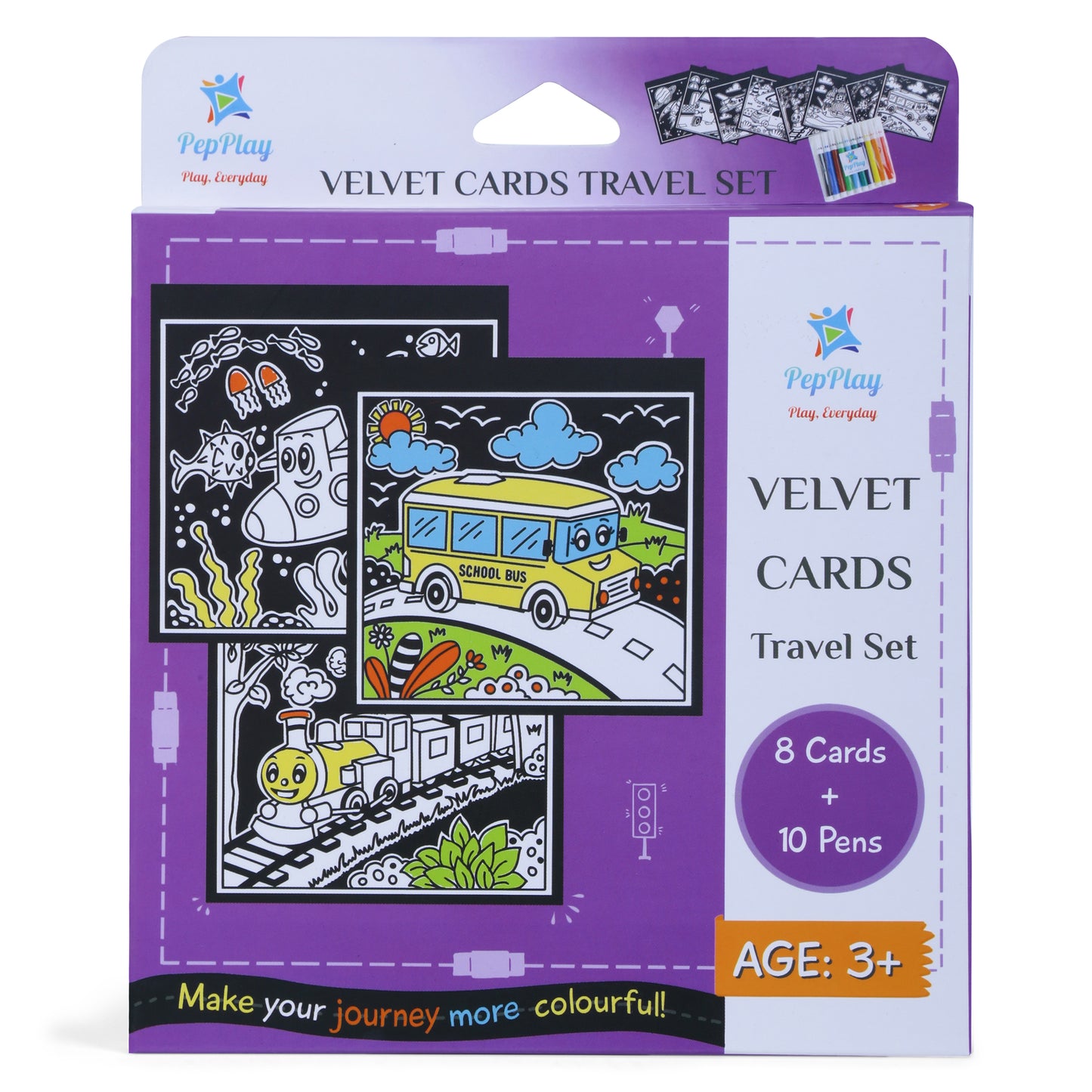 PepPlay 20103 Velvet Cards - Travel Set