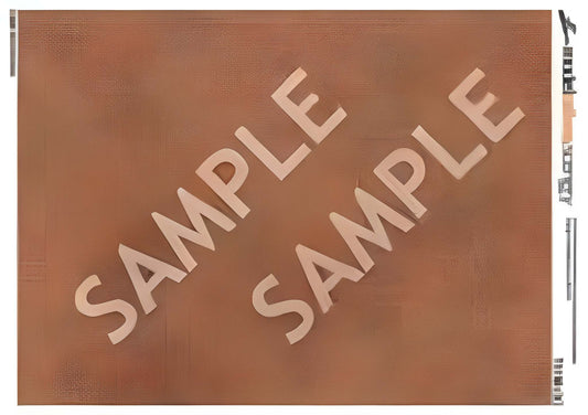 Scale Model Scenery TX198 English Bond Red Brick Texture Paper (Pk5) OO/HO Gauge