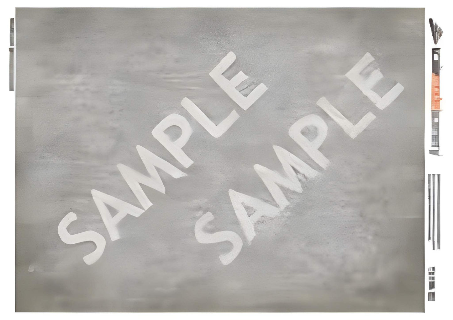 Scale Model Scenery TX199 Weathered Light Grey Concrete Texture Paper Pk5 OO/HO