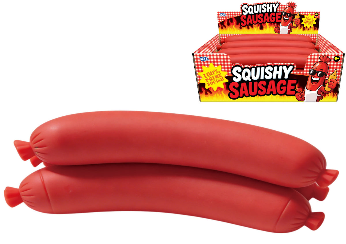 Kandy Toys Large 38cm 430g Squishy Sausage Sensory Toy