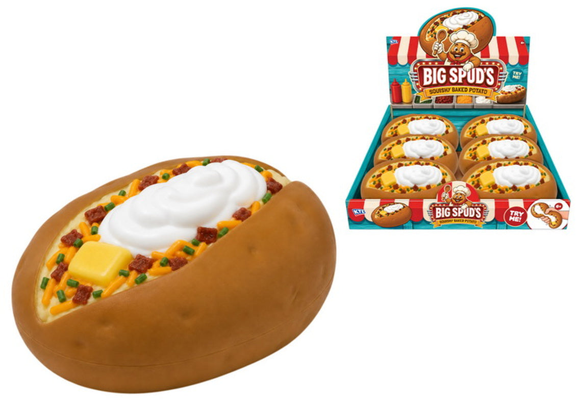 Kandy Toys Jumbo Squishy Jacket Potato Sensory Toy