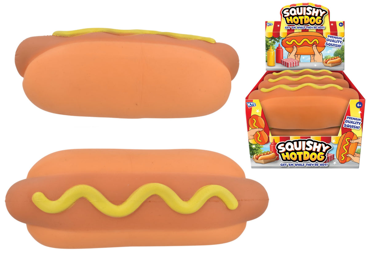 Kandy Toys Large 500g Squishy Hot Dog Sensory Toy