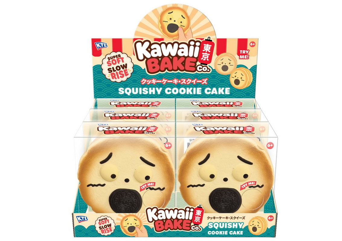 Kandy Toys Cookie Cake Ultra-Soft Slow-Rising Squishy Sensory Toy