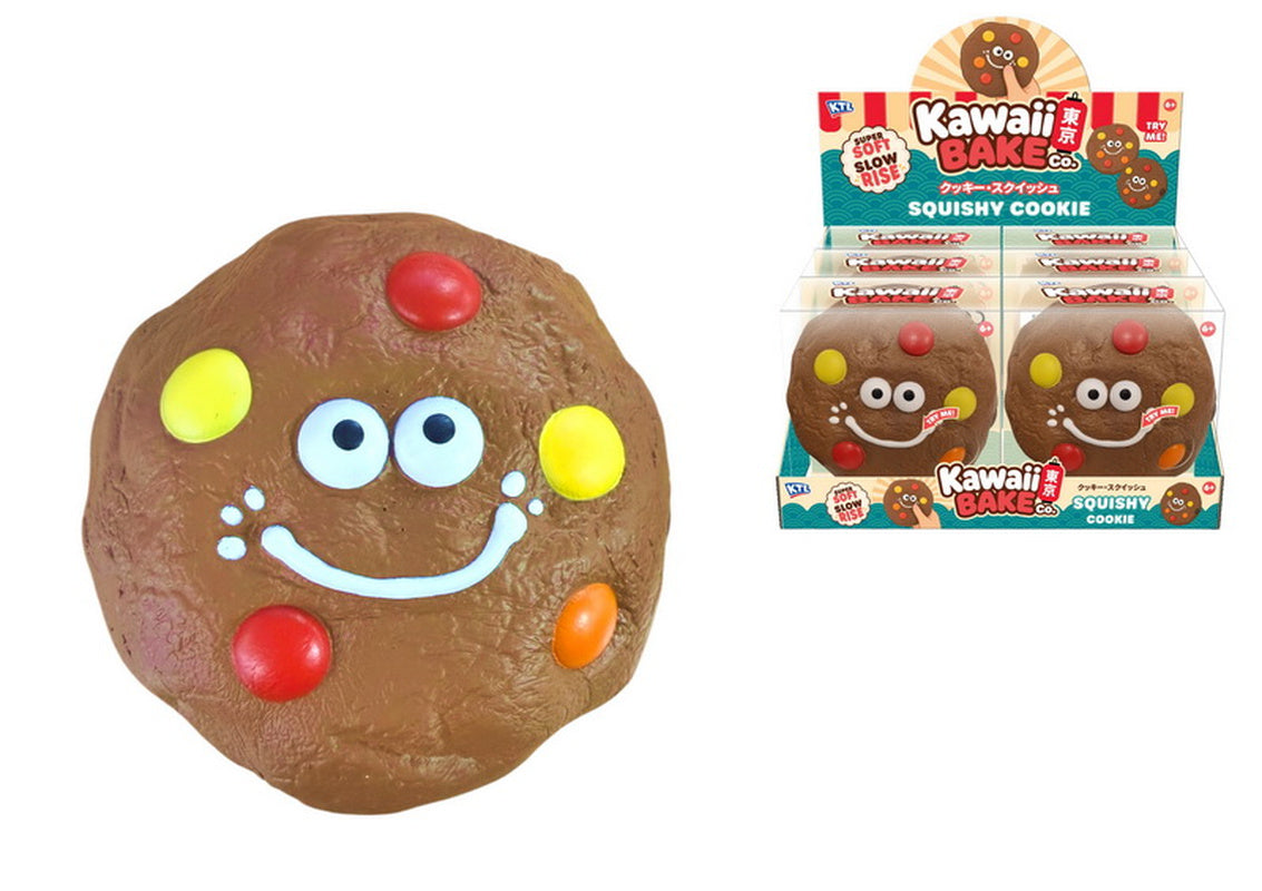 Kandy Toys Cookie with Face Ultra-Soft Slow-Rising Squishy Sensory Toy