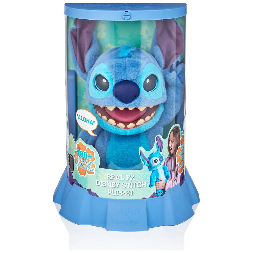 Wow Stuff! Disney Stitch Palm Puppetronic Interactive Toy TY8606