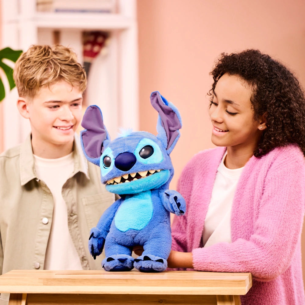 Wow Stuff! Disney Stitch Palm Puppetronic Interactive Toy TY8606