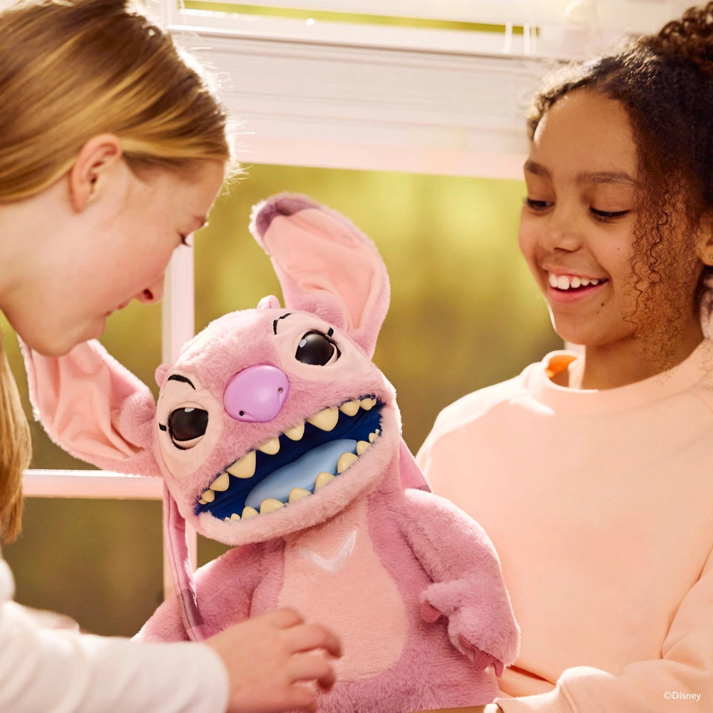 Wow Stuff! Disney Angel Stitch Palm Puppetronic Interactive Toy TY8607