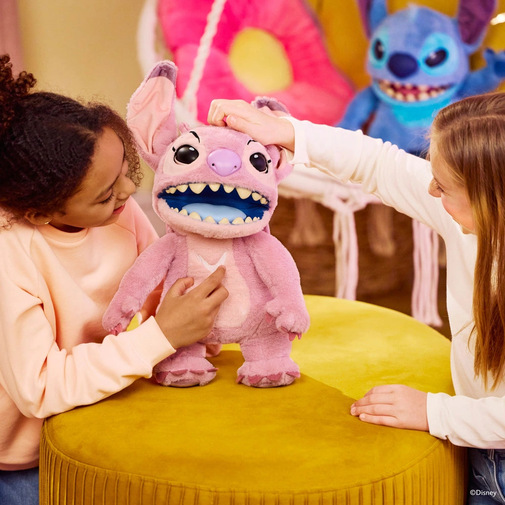Wow Stuff! Disney Angel Stitch Palm Puppetronic Interactive Toy TY8607