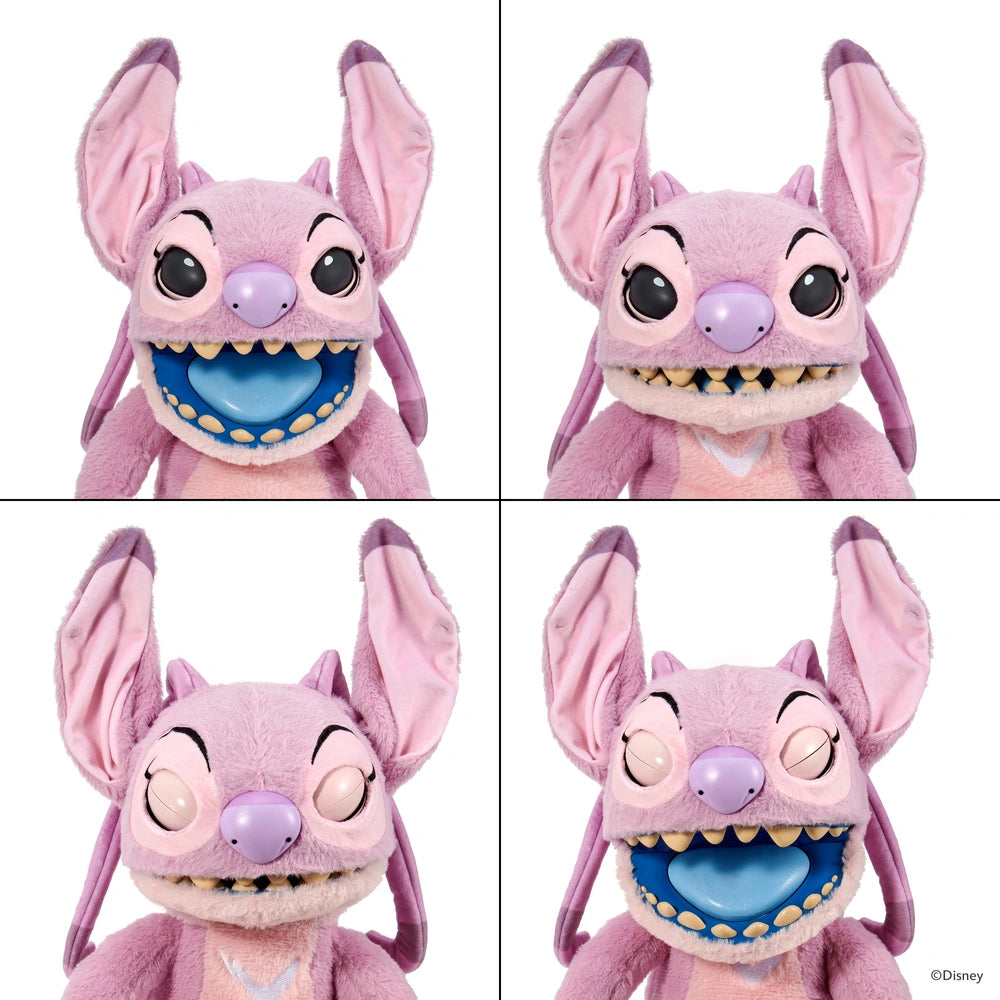 Wow Stuff! Disney Angel Stitch Palm Puppetronic Interactive Toy TY8607