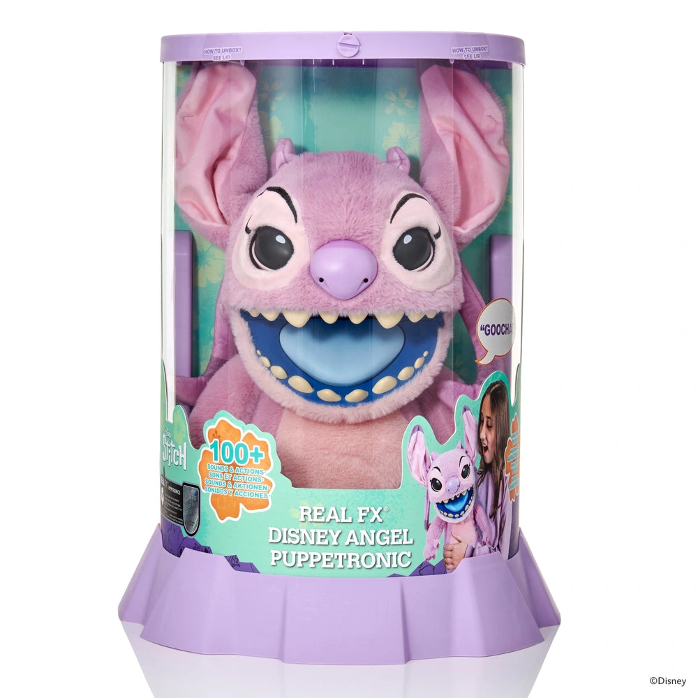 Wow Stuff! Disney Angel Stitch Palm Puppetronic Interactive Toy TY8607