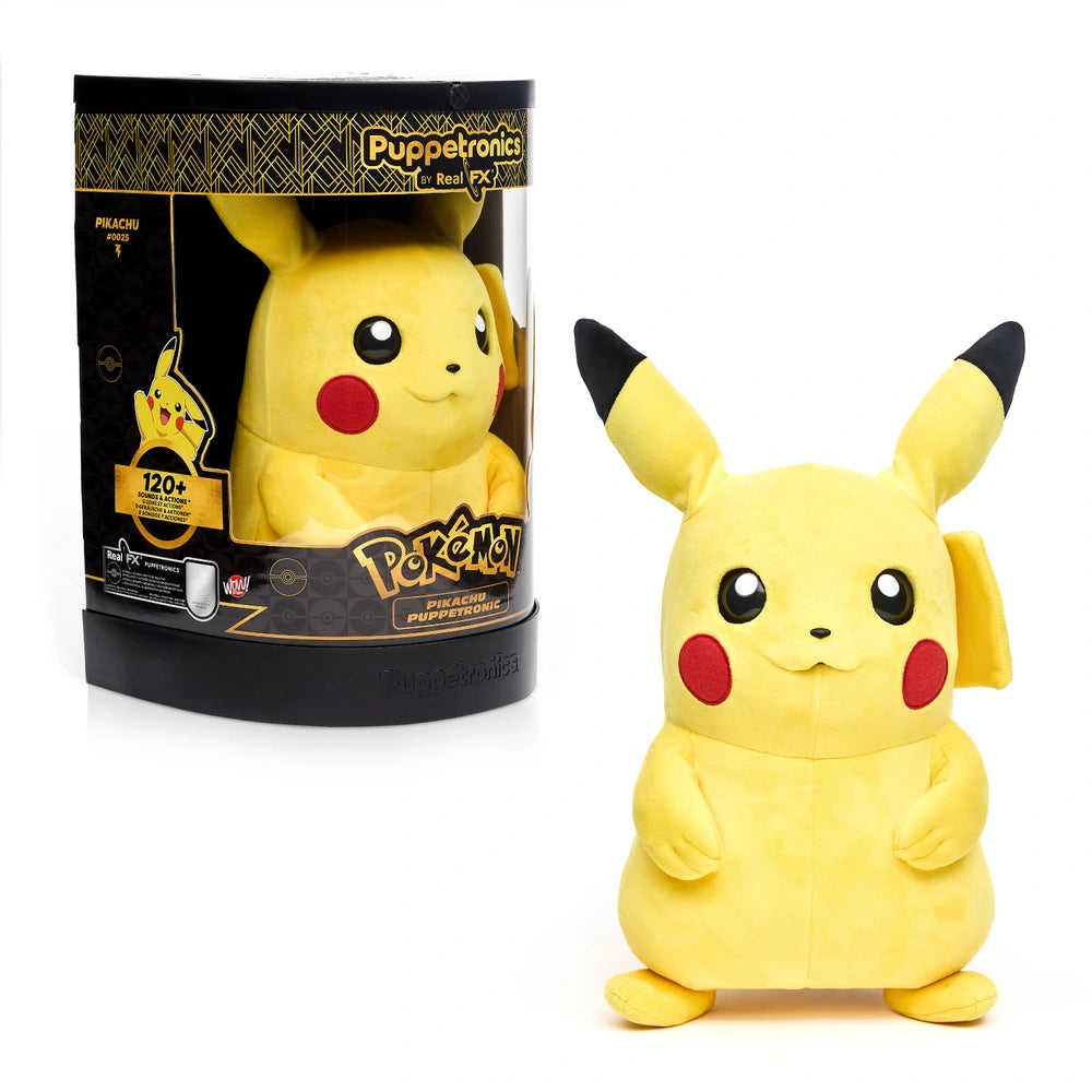 Wow Stuff! Pikachu Puppetronic By Realfx Pokemon TY8619