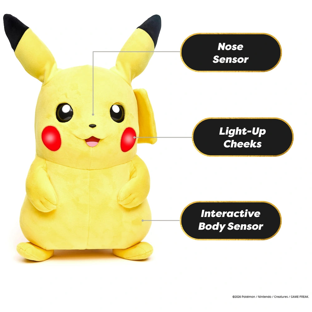 Wow Stuff! Pikachu Puppetronic By Realfx Pokemon TY8619