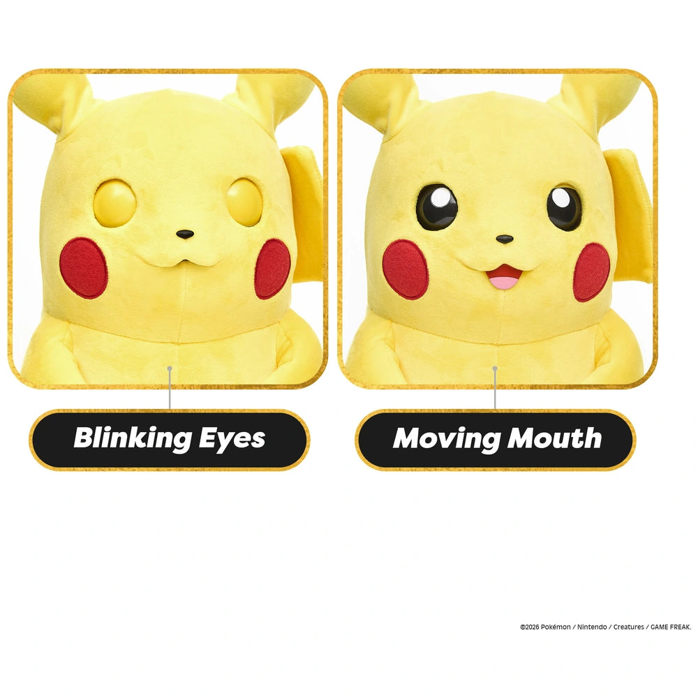 Wow Stuff! Pikachu Puppetronic By Realfx Pokemon TY8619