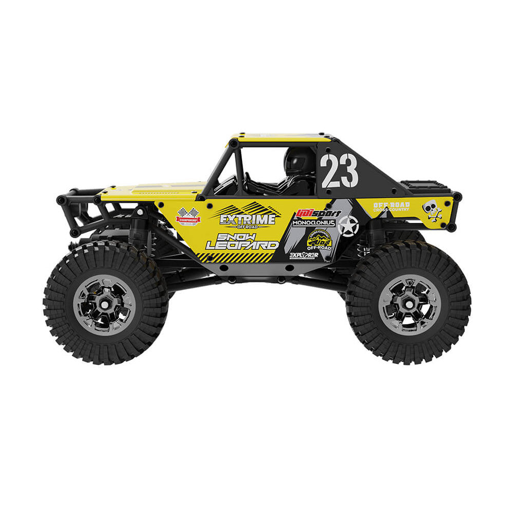 UDIRC UCX24 Snow Leopard RTR Brushless 4WS RC 1:24 Crawler - Yellow