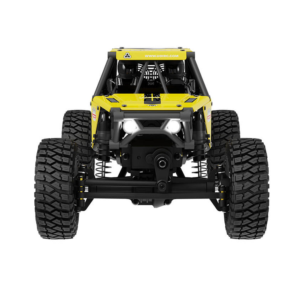 UDIRC UCX24 Snow Leopard RTR Brushless 4WS RC 1:24 Crawler - Yellow