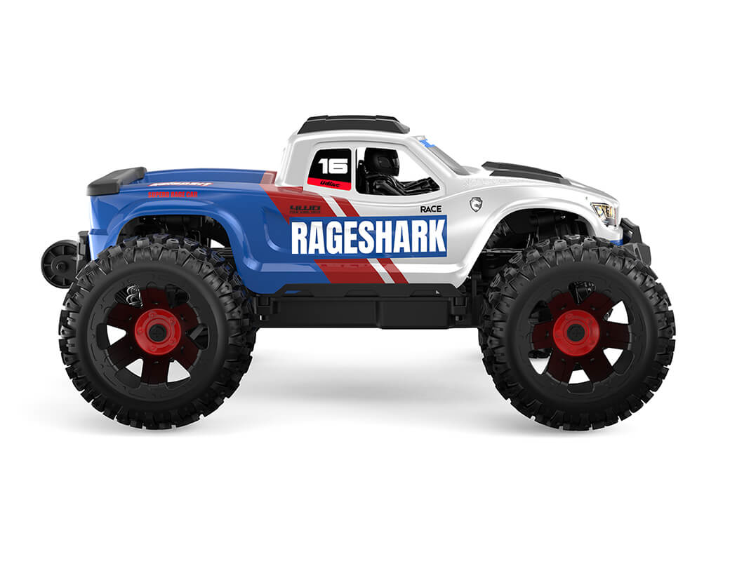 UDIRC Rageshark Monster Truck Brushed RTR - Blue 1:16 UDI-UD1611B