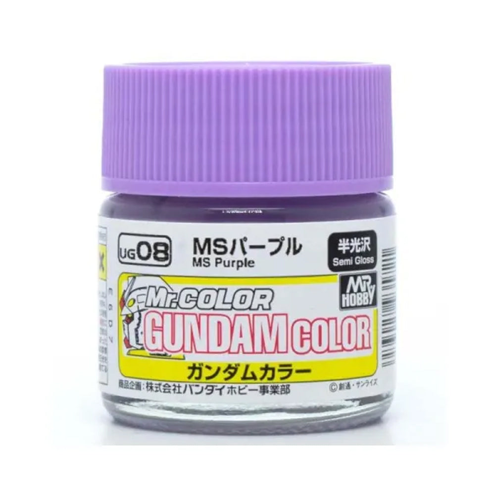 Mr Hobby Gundam Colour UG-08 MS Purple 10ml Acrylic Paint