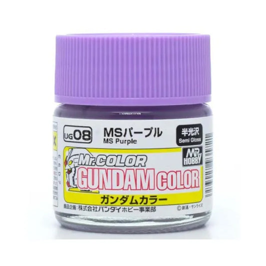 Mr Hobby Gundam Colour UG-08 MS Purple 10ml Acrylic Paint