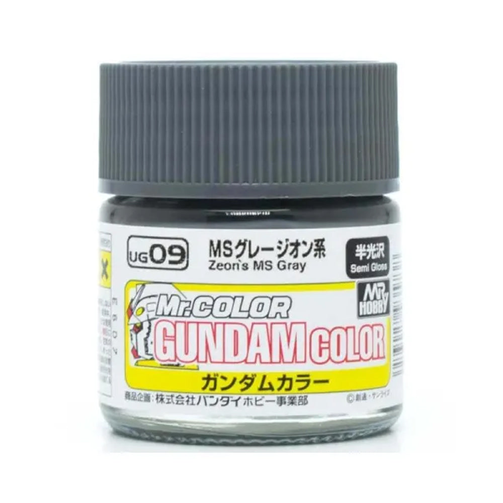 Mr Hobby Gundam Colour UG-09 MS Grey Zion 10ml Acrylic Paint