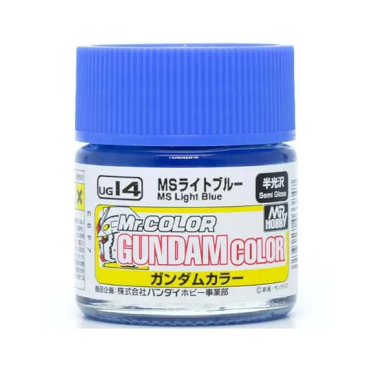 Mr Hobby Gundam Colour UG-14 MS Light Blue 10ml Acrylic Paint