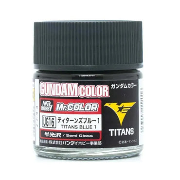 Mr Hobby Gundam Colour UG-16 MS Titans Blue 1 10ml Acrylic Paint