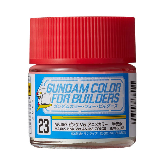 Mr Hobby Gundam Colour UG-23 MS-06S Pink Ver. Anime Color 10ml Acrylic Paint